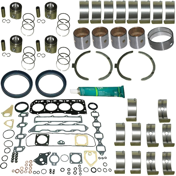Aftermarket 4TNE84 Engine Overhaul Kit For Yanmar 4 Cyl Bore 3.30" 84.00 mm Stroke 3.54" ENP30-0158 - main